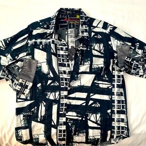 Robert Graham “Limited Edition” Long Sleeve Button Down  Shirt XL 422 of 773
